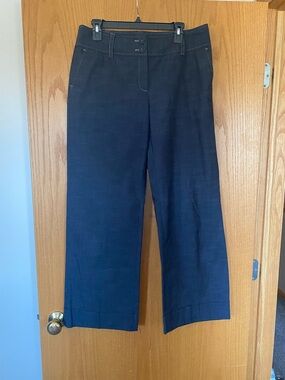 Apt. 9 Navy Wide-Leg Trousers